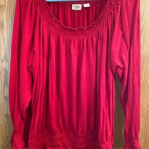 Women’s Red Blouse